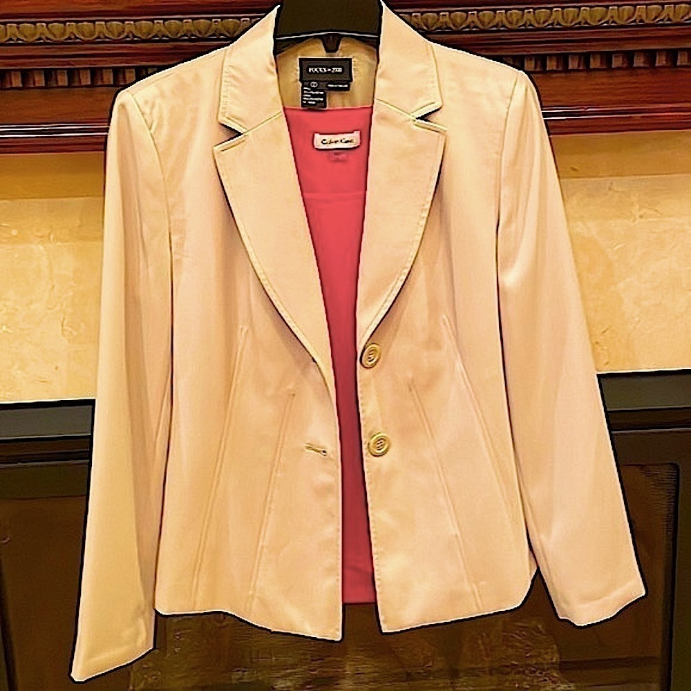 Khaki Blazer Size 6